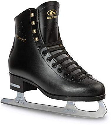 Botas - Model: David/Color: Black/Figure Ice Skates for Men, Boys/Size: Adult 5