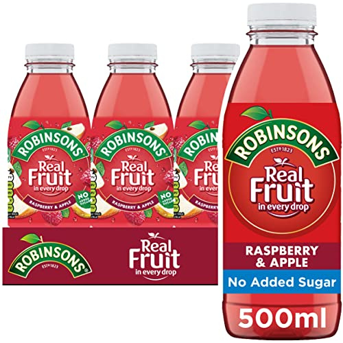 Robinsons RTD, Raspberry & Apple, 500 ml, 24 Pack