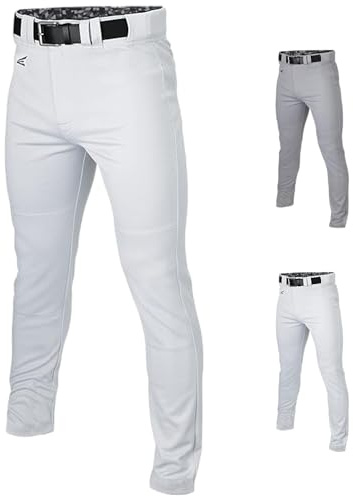 Easton Herren-Baseballhose mit lockerer Passform, Wei, L
