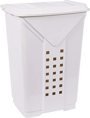 EDA Baúl Ropa Sucia Prima 60L Blanco encalado