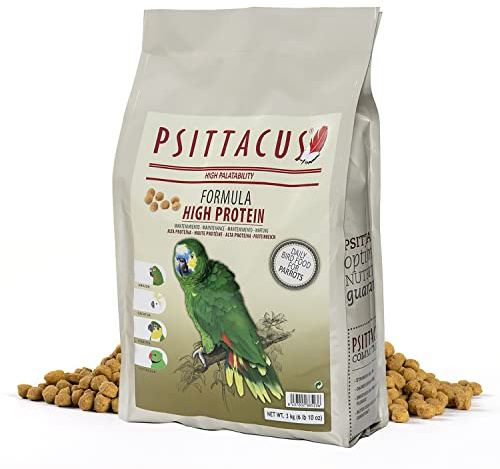 PSITTACUS - Nourriture pour Perroquet Haute protéine PSITTACUS 3 kg