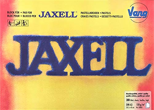 Vang Jaxell 33063 - Set mit 3 Bl?cke f?r Pastellkreiden in K?nstlerqualit?t - DIN A3 (29,7 x 42 cm) 150g/m? - 3 x je 30 Blatt