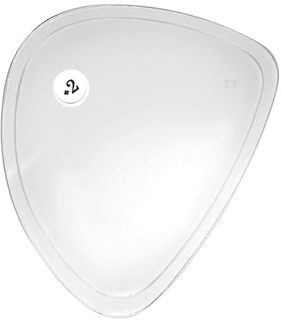 Cressi Big Eyes Evo-Quantum OPT. Lens, Lenti Maschera Graduate Unisex Adulto, Trasparente, + 1.50 DX