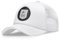 Oblack Gorras niño Blanca Classic Kids Total White Gorras Mujer Beisbol Ajustable con Visera Acolchada y Rejilla Negra - Gorra Trucker Adolescentes