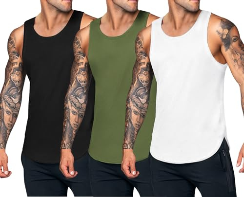 COOFANDY skjorta herr långärmad linneskjorta bomull Henley-skjorta casual normal passform sommarskjorta