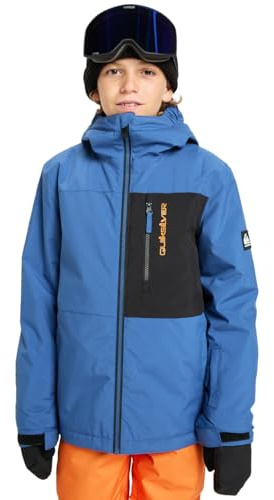 Quiksilver Snow Jacket Side HIT Solid Jacket Boy's Blue 14