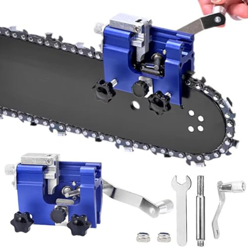 Afilador Cadena Motosierra Portátil Kit De Afilador De Motosierra Afilador de Cadenas de Motosierra Manual Para Todos los Motosierra