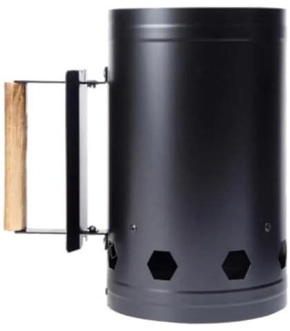 Surluoen Cubo de Encendido Rápido de Carbón, Estufa de Acero Inoxidable, Accesorios de Herramientas para Parrilla de Barbacoa, Encendedor de Barbacoa de Cocina Al Aire Libre