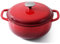 Kordisen 28cm/5.7L Enameled Cast Iron Dutch Oven Pot with Lid, Dutch Oven for Sourdough Bread Baking, Oven Safe up to 500° F, Heavy-Duty & Large, Red