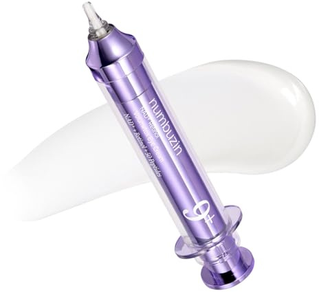 numbuzin No.9 Eye Cream | NAD+ Retinol Volumetox Eye Cream | Firming, Wrinkles, Fine Lines, Dark Circles, Puffy | Retinol, Peptides, Niacinamide | Undereye Treatment Serum | 0.33 fl. oz.