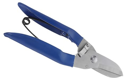 OSALADI Tijeras de Podar para Jardín de Acero Inoxidable, Tijera Floral Multifuncional Mango Azul Ergonómico, Herramienta Ligera para Árboles Frutales, Bonsáis y Flores, Adecuado