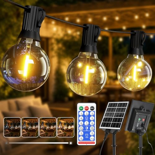 Hoteril Catena Luminosa Esterno Solare 15M Luci Da Esterno Giardino G40