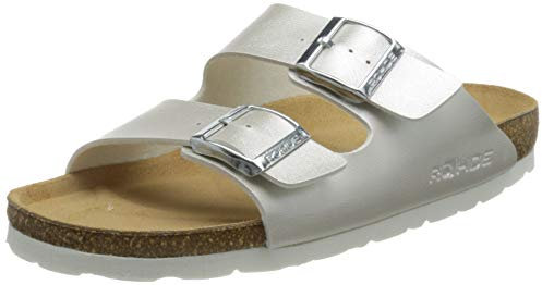 Rohde Damen Alba Pantoletten, 01 Offwhite, 35 EU