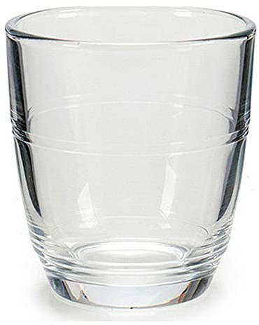 Vivalto Juego 6 Vasos Cortado 9CL Set de Cocina, Multicolor, Estándar