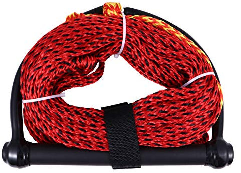 BESPORTBLE Wakeboard Rope Water Ski Rope: Waterski Towing Rope Floatable Handle, Boat Tow Rope for Water Skiing Skis Boat Wake Random Color