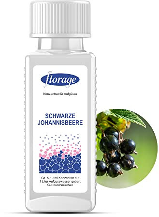 Florage Infusion de sauna - 100 ml - Fraise noire - 50 ans d'expérience en tant que manufacture allemande de parfums, infusion à haut rendement pour le sauna, nombreux parfums d'infusion, végétalien