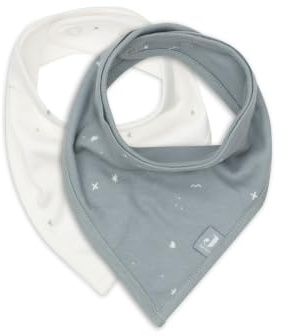 Jollein Bandana Bavaglino foulard set da 2 pezzi