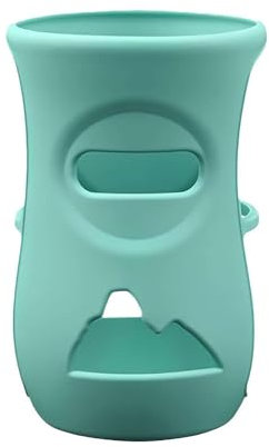 PLGEBR Silicone Sleeves for Avent Baby Bottles,Anti Breakage Baby Bottle Holder,for Avent Natural Glass Baby Bottles 4/8 oz