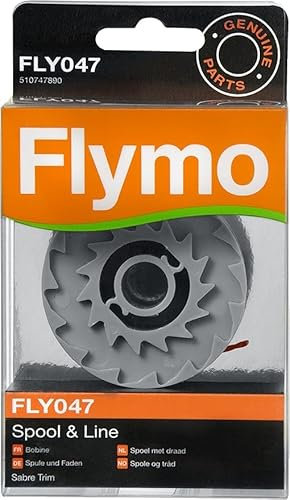 Masterpart Trimmer Spool & Line To Fit Flymo Sabre Trim, Contour Power Plus Cordless, Contour XT, Contour 500XT, Contour Cordless 24V, Contour 20V Li, Mighti-Trim Li Trimmers FLY047, 599431990