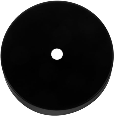 WATIIFUFU Base Per Lampada Da Tavolo Rotonda in Ferro 3.94In Supporto Metallo Per Scrivania Camera Da Letto Aromaterapia Studio