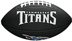 Wilson Unisex-Youth Mini NFL Team Soft Touch Ball, Tennessee Titans