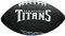 Wilson Unisex-Youth Mini NFL Team Soft Touch Ball, Tennessee Titans
