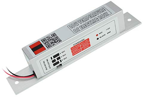 DEARBORN Verrou de porte électrique à pêne dormant - Mode NC - Pour contrôle d'accès de sécurité - Serrure électronique intelligente