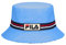 Fila Unisex Cotton Twill Reversible Bucket Hat (Cornflower Blue)