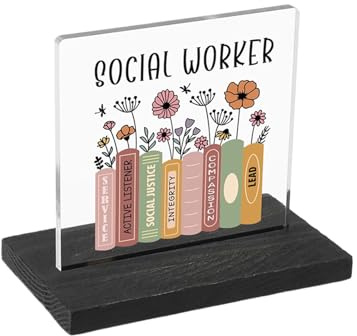 Liqzirtu nominative en acrylique à personnaliser - Accessoire de bureau de qualité supérieure - nominative en acrylique - Décoration de bureau - Cadeau de motivation personnalisé