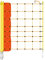 Gallagher Schafnetz/Schafzaun - 50 m / 90 cm Einzelspitze (gelb)