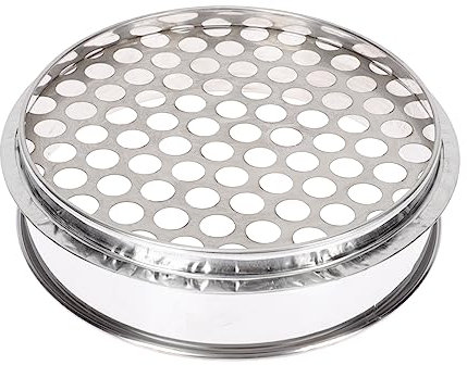 Stainless Steel Round Hole Screening Sieve for Coffee Beans and Bodhi Fruit
