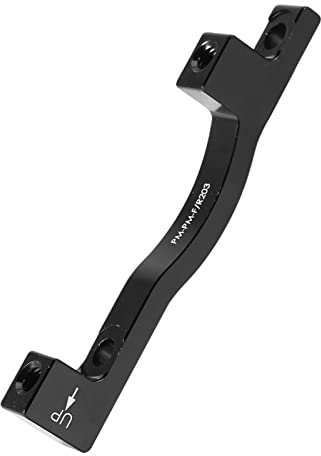 Haosie Staffa Pinza Freno A Disco, 1 Adattatore Disco Freno In Lega Di Alluminio, Supporto Freno Disco Bicicletta A Colonna A F203/R203 per MTB