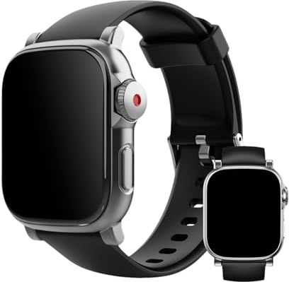 Yanmis Orologio con Altoparlante Bluetooth, Touchscreen HD da 2,01, Bluetooth 5.4, Batteria Lunga 800 MAh, 6 Formati Audio Lossless, Lettore MP3 da Polso per Corsa, Allenamento, (32G)