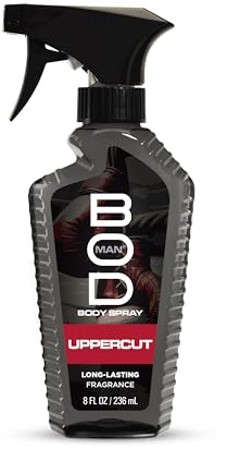 BOD man Fragrance Body Spray, Upper Cut, 8 fl oz