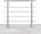 Tubiaz Barandilla de acero inoxidable, con 4 travesaños, para balcón, escaleras, interior y exterior (120 cm)