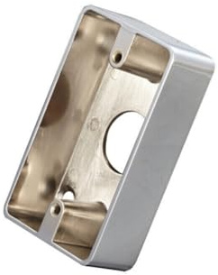 Metal zinc Alloy Surface Mounted Junction Box 86Lx50Wx25H (mm)