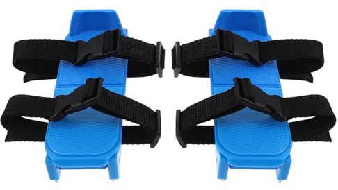 LIGIGWASH Pattini da Ghiaccio per con Doppia Lama Regolabili Scarpe da Pattinaggio Artistico Blu per Ragazzi e Ragazze Supporto Sicuro per Sport Invernali all’Aperto