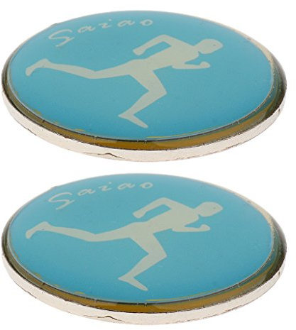 Set de 2pcs 3.5cm Pièce d'Arbitre De Football Flip Monnaie