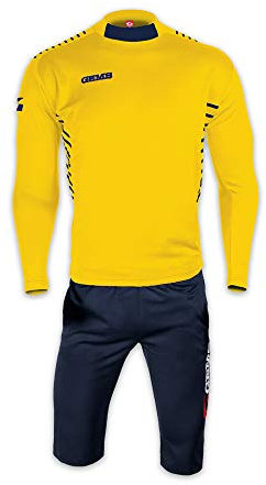 GEMS EH01-0704 Tuta Stamford Tuta da ginnastica, Giallo, L