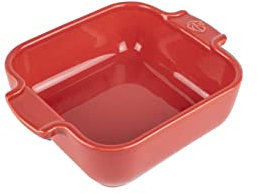 Mini teglia quadrata 18 rosso