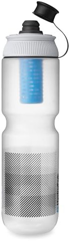 HydraPak Breakaway+ - Filtered Squeeze Water Bottle (20oz or 30oz) - Bike Water Bottle, Fits Most Bike Cages, BPA Free