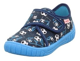 Superfit Pantofole da ragazzo Bill, Turchese Multicolore 8080, 29 EU
