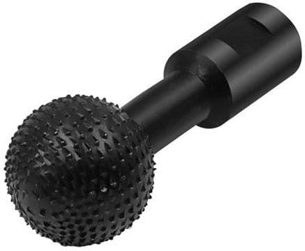 Fresa Giratoria Esférica, Fresa para Tallar Madera de Acero Al Carbono, Amoladora Angular, Cabezal de Molienda Esférico para Carpintería (Interfaz de 14 mm para Tipo 115 y 125)