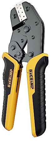 DxCRIMP JST Lot de 20 pinces à sertir Connecteurs Servo+JST-SYP+JST-XH Kit, d'outils de sertissage avec [0,03-0,5 mm²] Pince à sertir compatible avec JST,AMP,Molex,Dupont,Futaba pour Hitec Spektrum RC