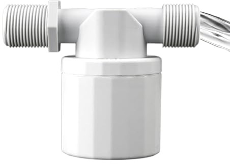 Valvola a galleggiante per il controllo dei livelli 'acqua, controllore automatico compatto e sicuro, fontane e abbeveratoi per pollame, per case, sistemi di irrigazione e serbatoi industriali