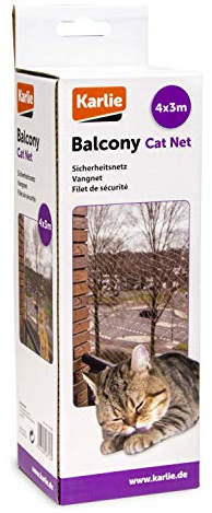 Karlie Katzenschutznetz Transparent L: 4 m B: 3 m