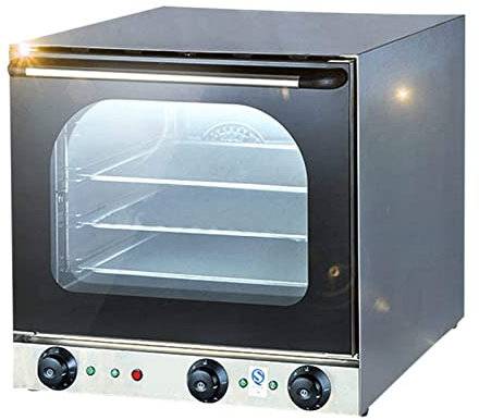 Forno Monoventola Acciaio Inossidabile A Classificazione Energetica Forno Microonde Solo in Silver Tact Forno Alogeno Convezione Premium Ideale per Arrostire, Cuocere Estetico e Pratico
