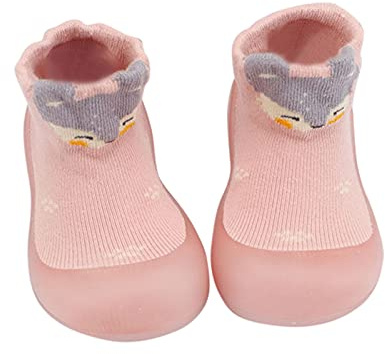 Zapatos Primeros Pasos Bebé Niño Niña 0-4 Años Zapatillas De Deporte Infantil Lindo Multifuncional Zapatos para Aprender Zapatos para Caminar Calzado Respetuoso Regalo Original