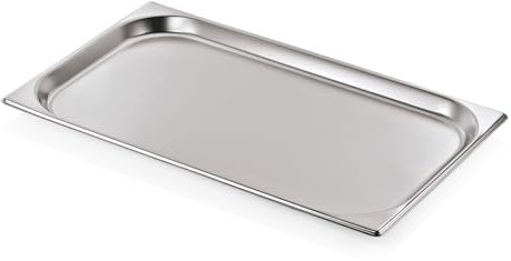 Morleos MUVELL GN 1/1 20 mm - 2,5 L Gastronormbehälter aus rostfreiem Edelstahl 530 x 325 mm | stapelbar & rostfreier GN Behälter | Gastronomie-, Event- & Catering Zubehör aus robusten 0,7 mm Stahl