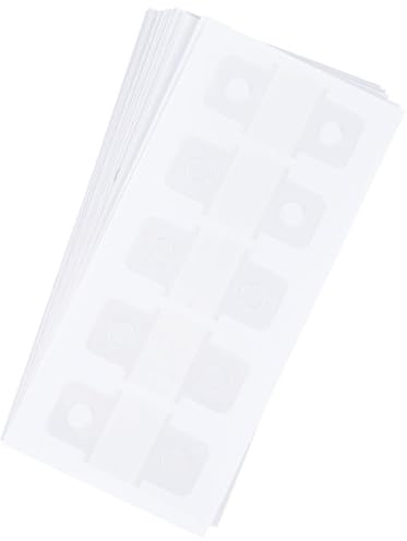 BOXOB 300pcs Binder Hole Reinforcement Stickers, Self-Adhesive Hole Punch Reinforcement Labels for Loose Leaf Paper Ring Binders Notebooks DIY Scrapbook Photo Album Office School Supplies